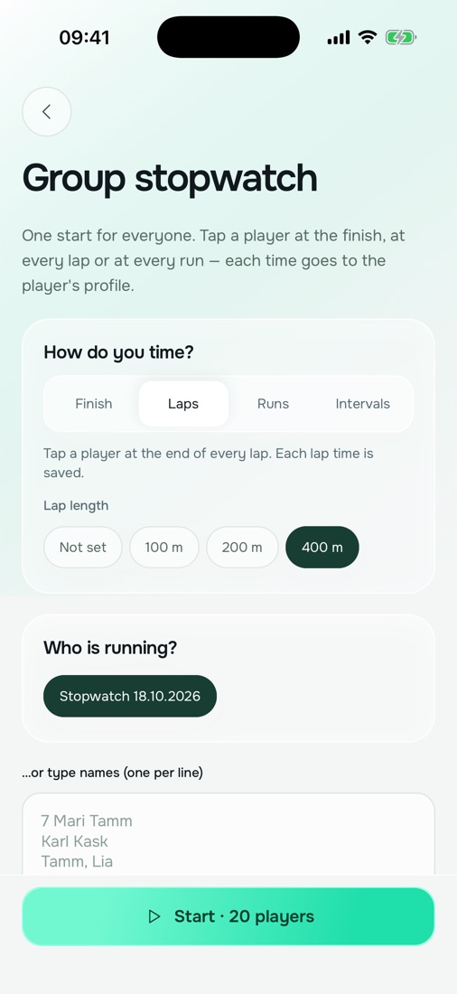 Multi stopwatch
