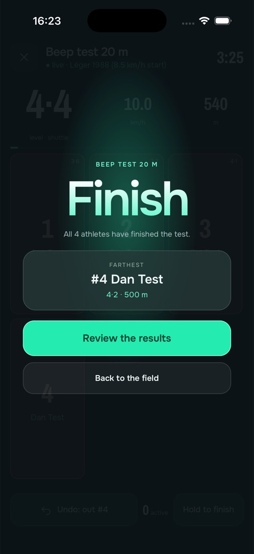 Finish